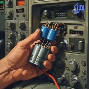 باد کردن خازن