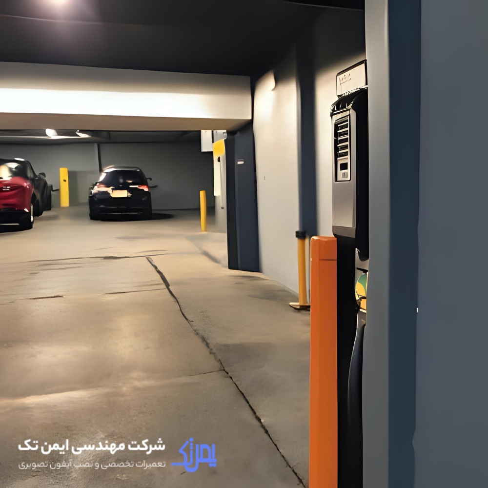 ایمن تک جک در پارکینگی