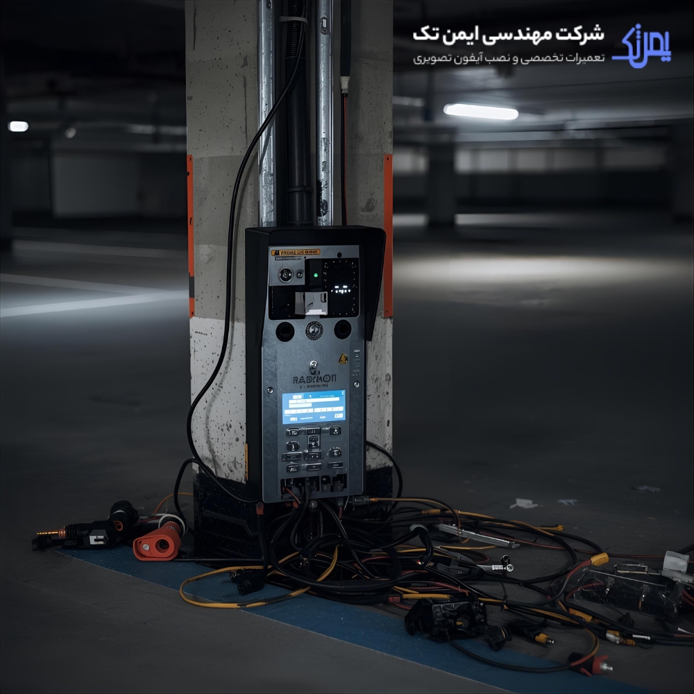اتصال به جک برقی پارکینگ
